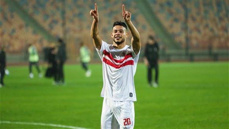 الزمالك يتقدم على مودرن بهدف دونجا في الشوط الأول