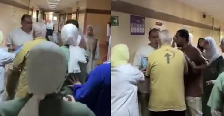 تفاصيل واقعة قيام رئيس قسم بمعهد الكبد القومي بضرب ممرضة بـ الحذاء